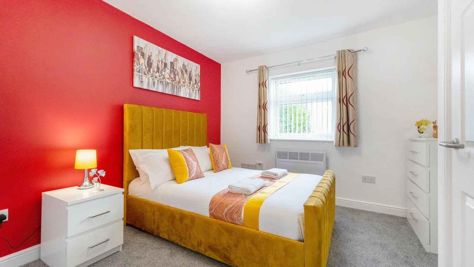 New! Stylish 5-Bed Apartment In Stockton-On-Tees By Stay With Us, Perfect For Contractors & Large Groups, Free Parking! 蒂诗上的索纳比